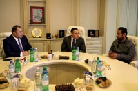 Federasiya rəhbərliyi Səudiyyə Ərəbistanından olan qonaqlarla görüş keçirib